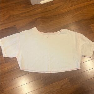 Women’s AS Revival white crop tee size XS